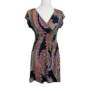 Sunkissed Couture Paisley Smocked Dress